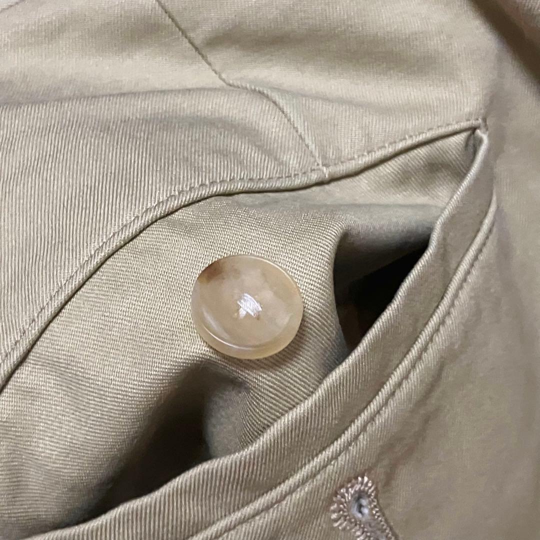 Cornier コルニエ　ベージュ 2タック　チノパン サイズS