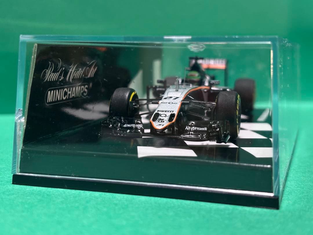 ミニチャンプス 1/43 フォースインディア VJM09 ニコ ヒュルケンベルグ