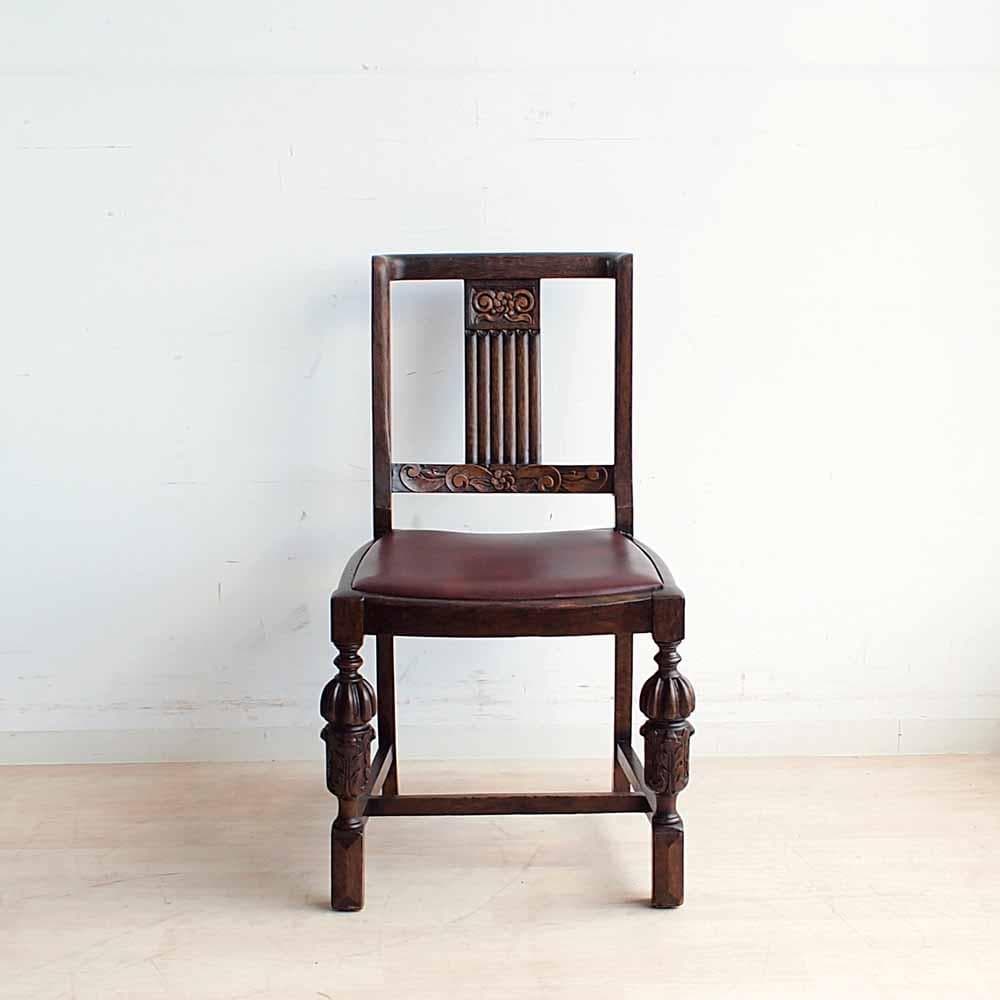 ミッキー様 バルボスレッグ オーク材 チェア B ZR24226