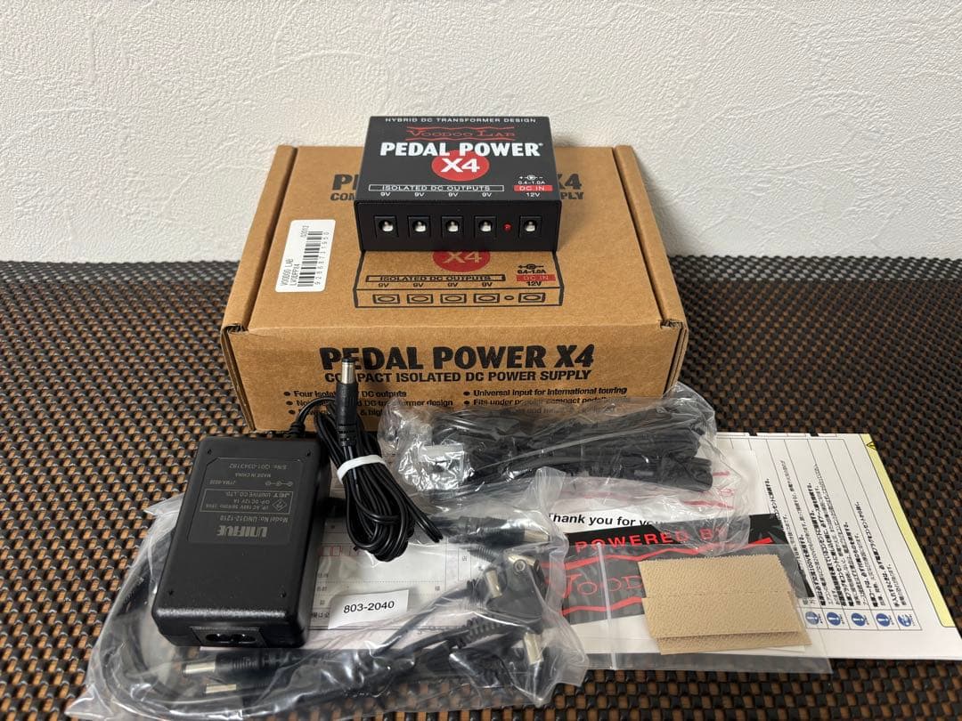 VOODOO LAB Pedal Power X4 エフェクター パワーサプライ