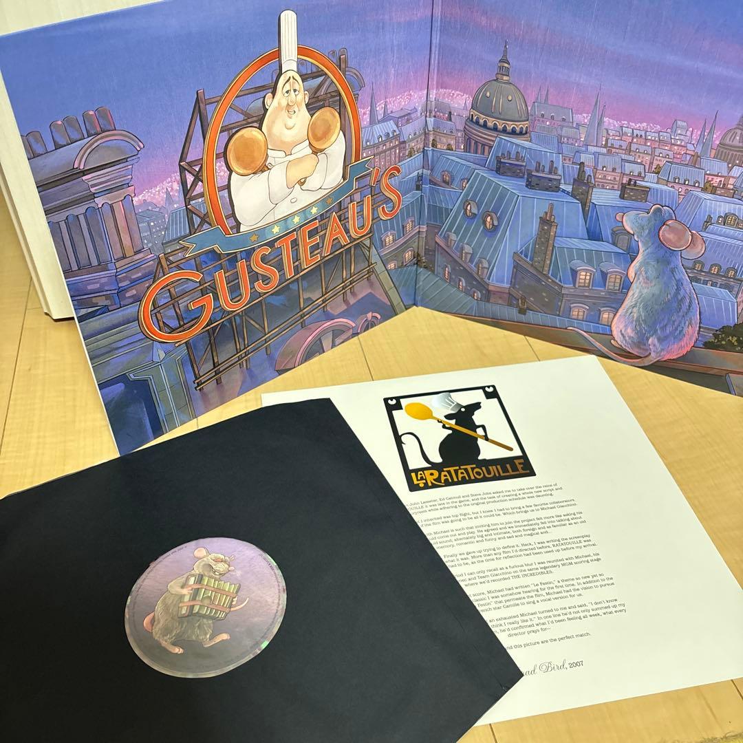 【レア】限定カラー盤レコード　レミーのおいしいレストラン ost　ピクサー