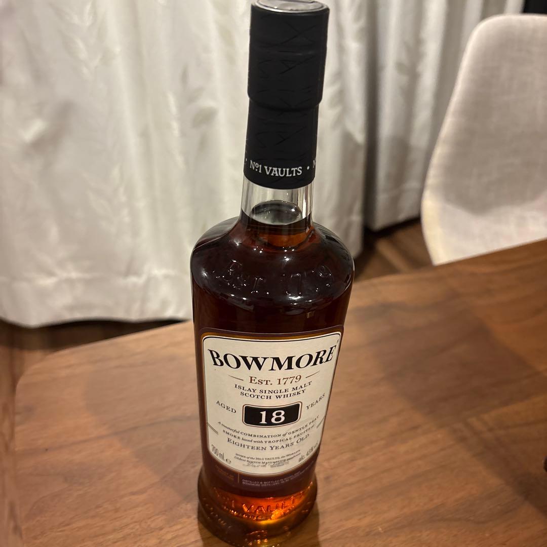 BOWMORE 18年 700ml アルコール43% 新品未開封 箱あり
