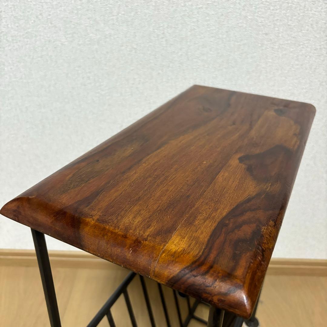 IDÉE アイアン マガジンラック サイドテーブル