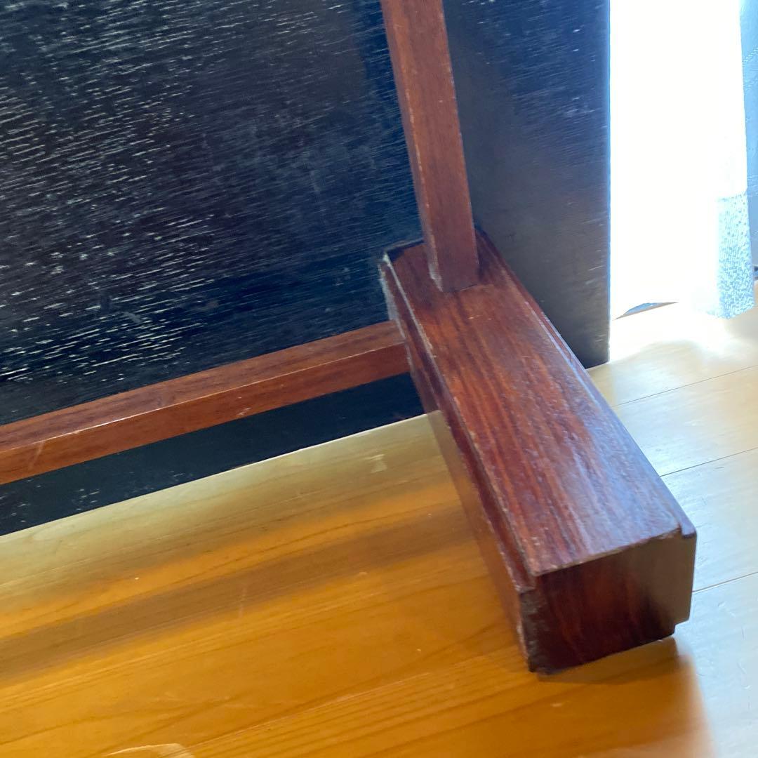 和室　ローテーブル　木目調 大きめ 木製座卓　　古家具　約７４✖️１２８✖️３２㎝