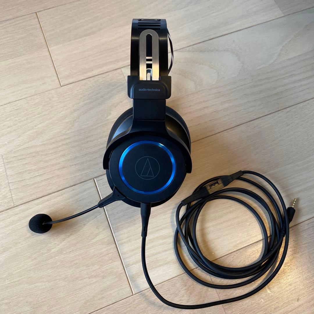 美品3回のみ使用audio-technica ATH-G1ゲーミングヘッドセット