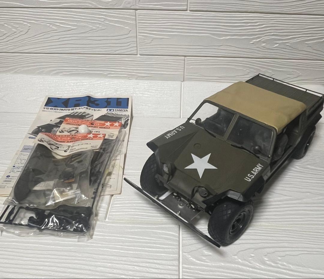 タミヤ当時物コンバットバギーXR311 RＣ中古ジャンク