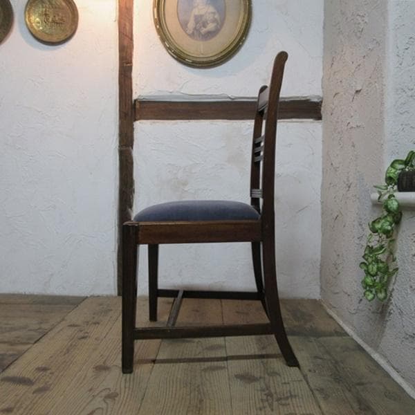 イギリス アンティーク 家具 ダイニングチェア マホガニー 英国 4187e