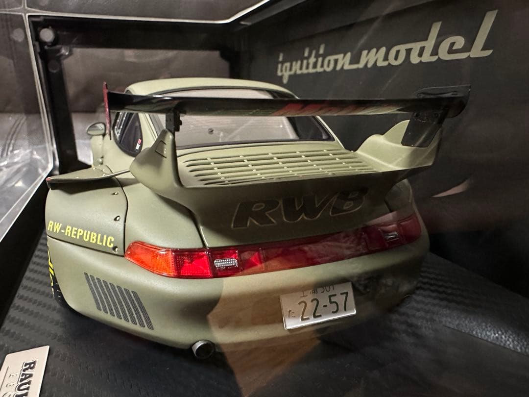 1/18 イグニッションモデル RWB 993 ポルシェ ignition