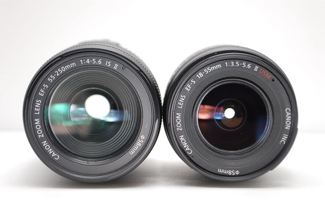 ❤️望遠レンズ付き❤️Canon kiss X7i ダブルレンズセット 美品