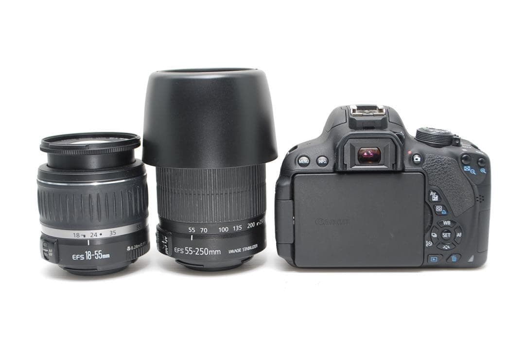 ❤️望遠レンズ付き❤️Canon kiss X7i ダブルレンズセット 美品