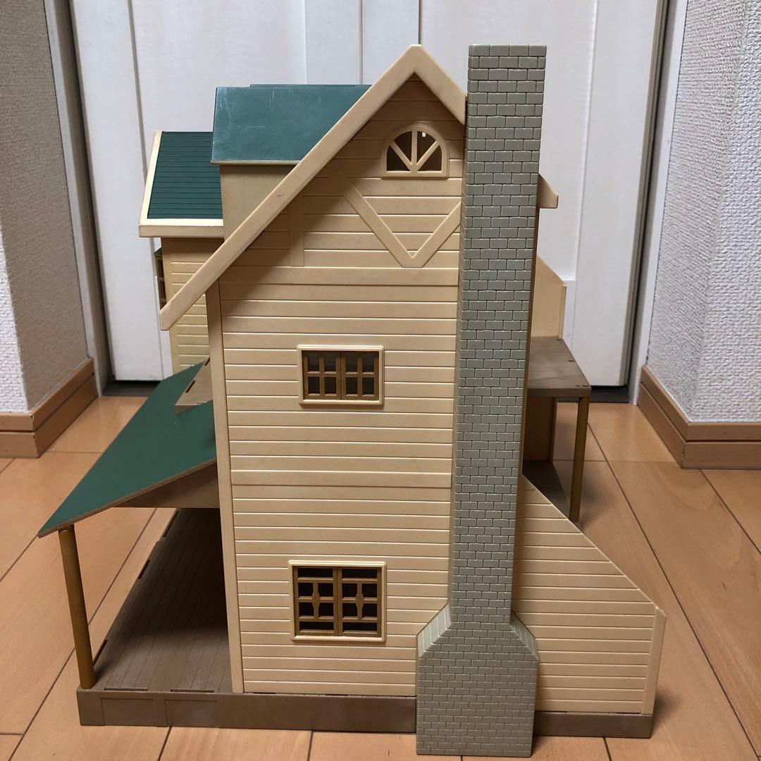 欠品なし！エポック社 ★シルバニアファミリー 緑の丘のすてきなお家　廃盤　希少