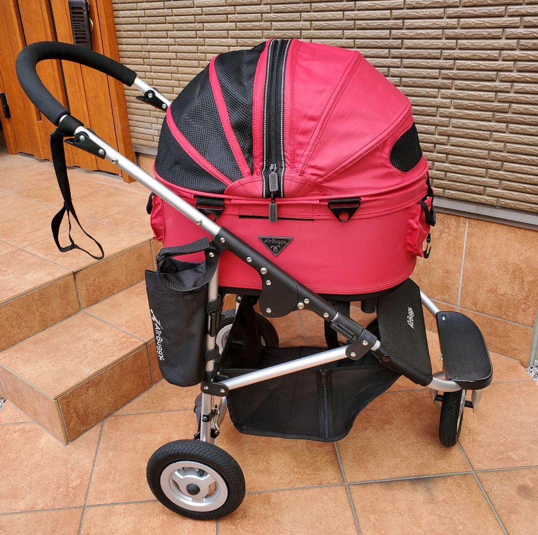 さ*ん様 AirBuggy for Dog DOME2 赤 中古美品