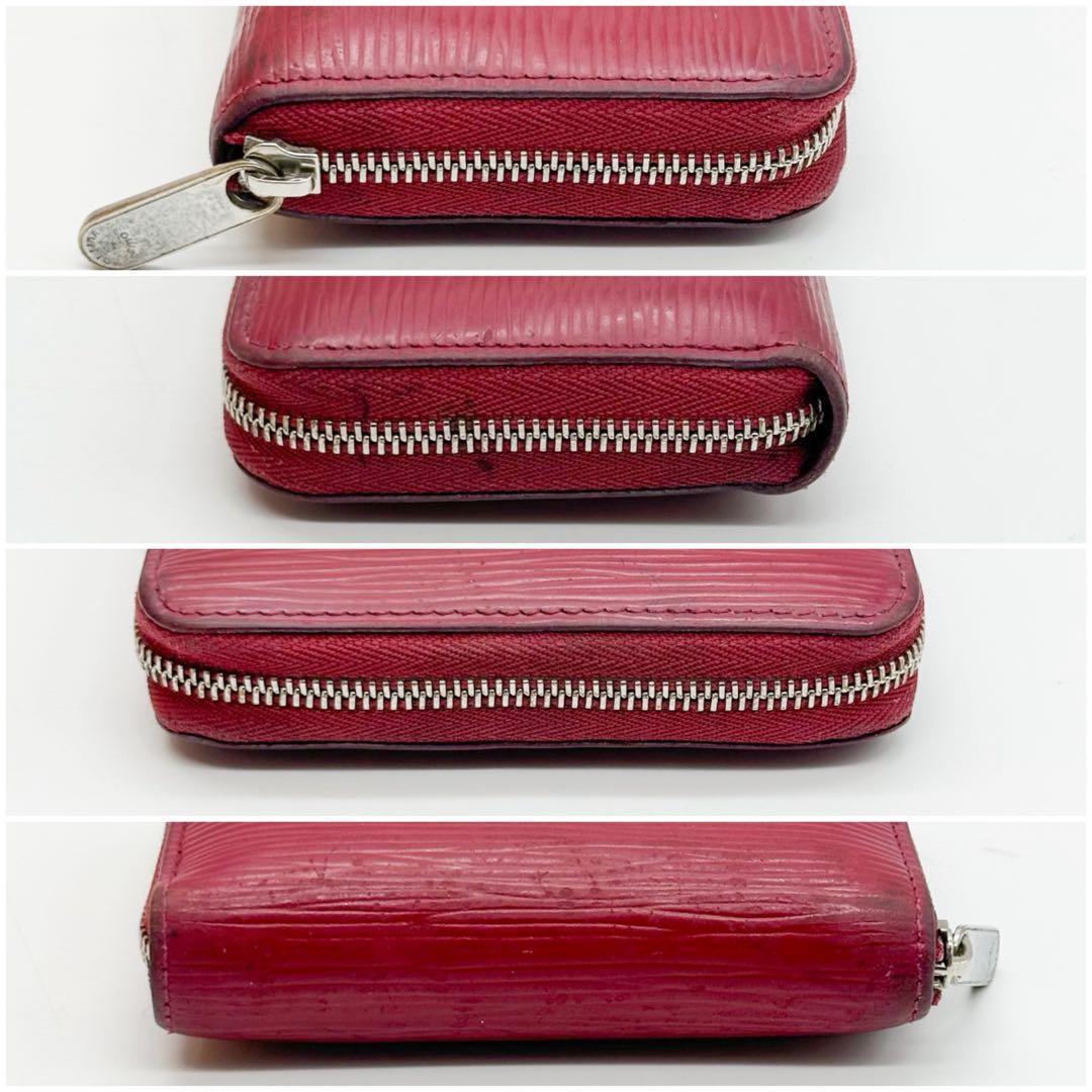 ルイヴィトン ジッピーパース エピ フューシャ ラウンドファスナー ミニ