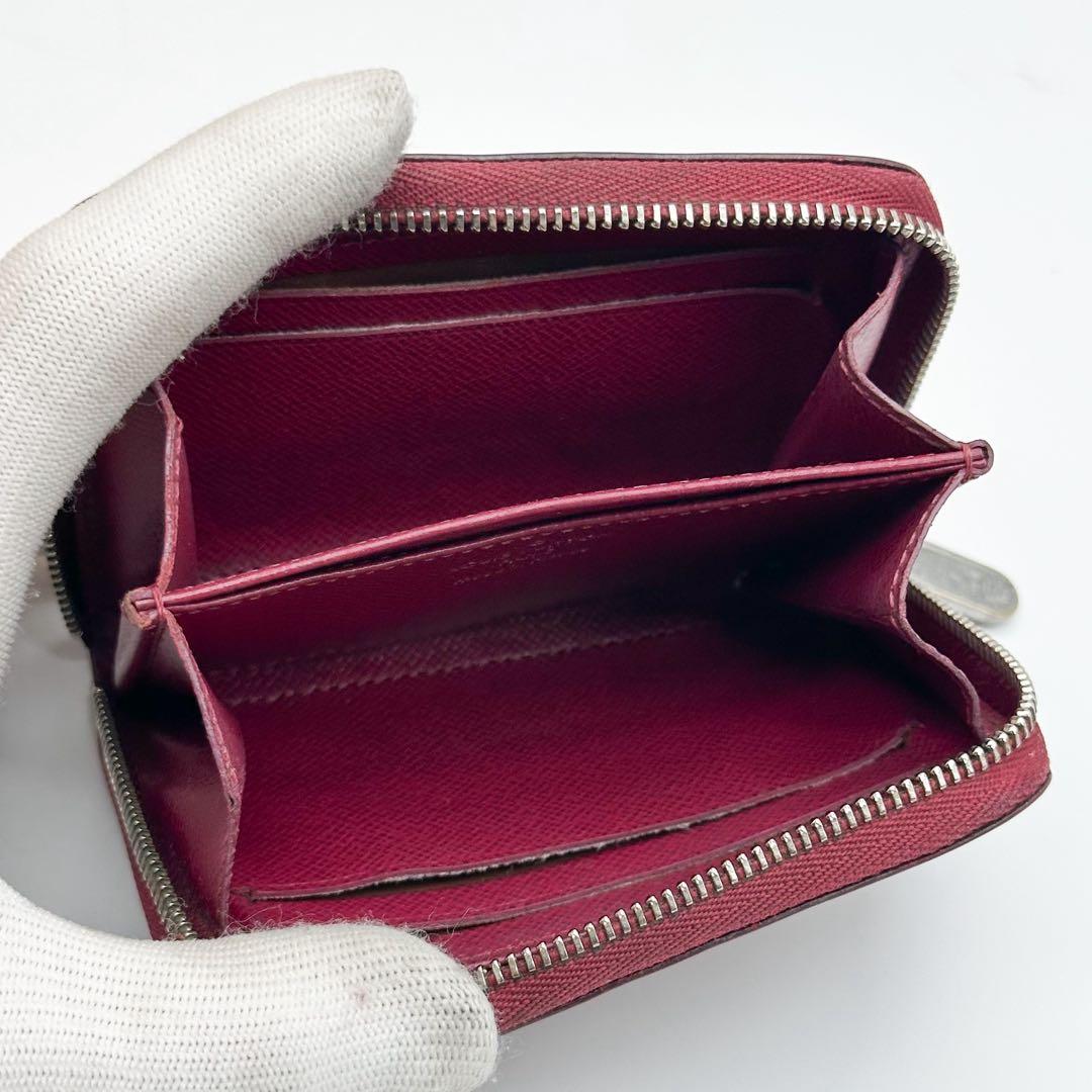 ルイヴィトン ジッピーパース エピ フューシャ ラウンドファスナー ミニ