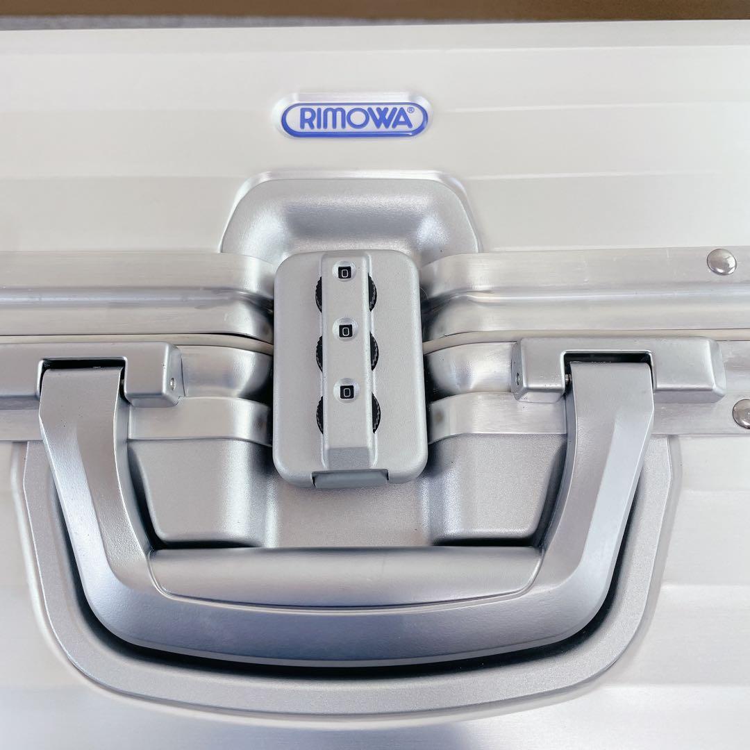 RIMOWA TOPAS 932.77 104L 青ロゴ アルミ スーツケース