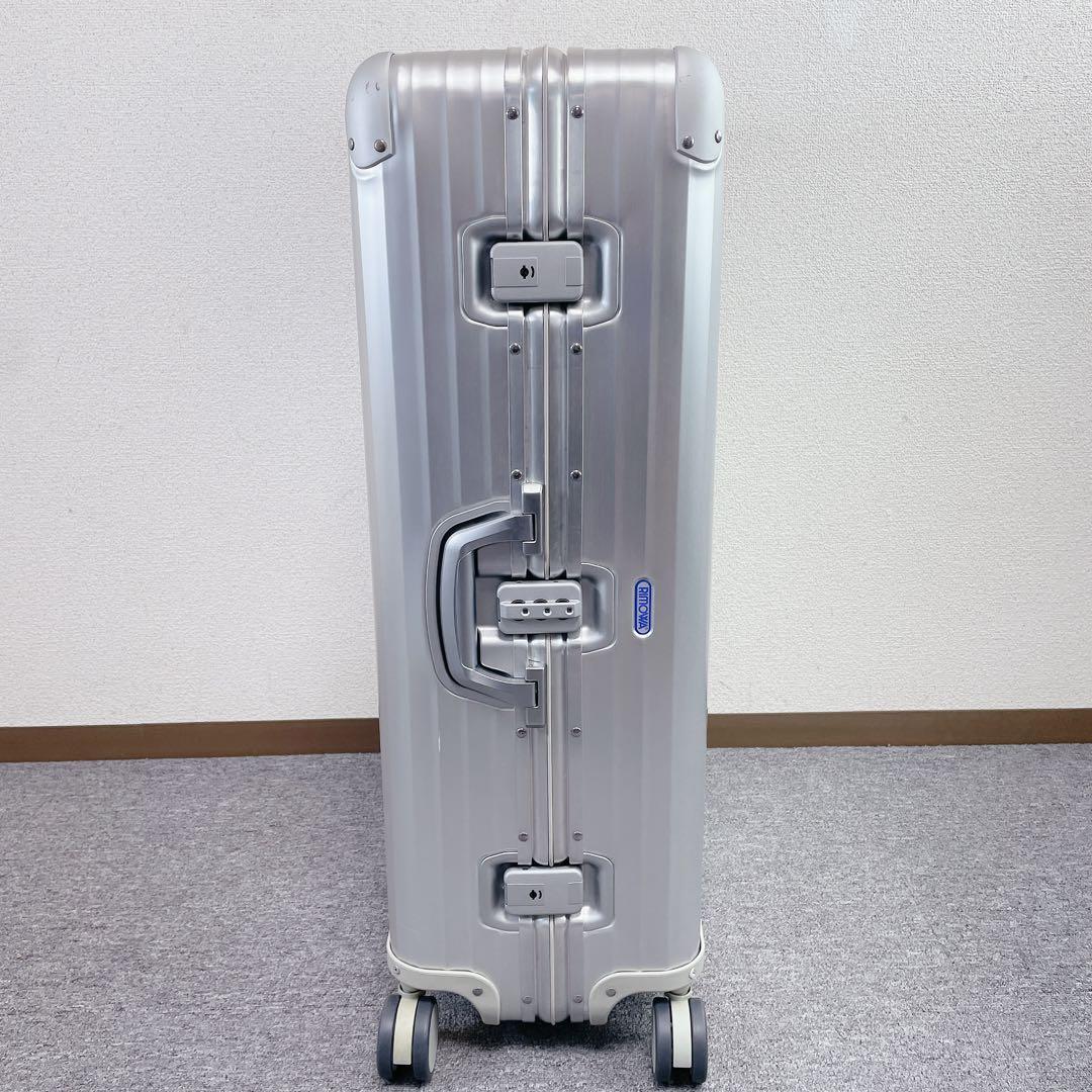RIMOWA TOPAS 932.77 104L 青ロゴ アルミ スーツケース