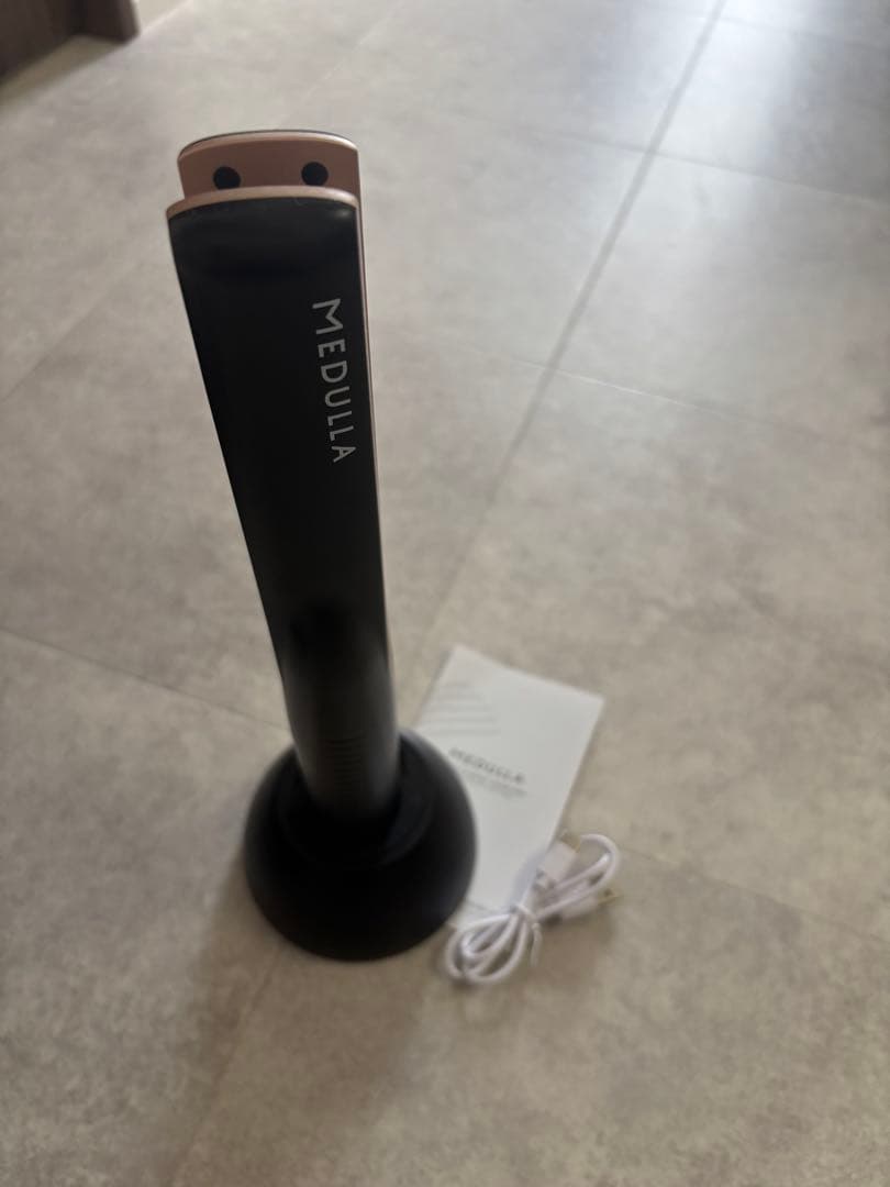 MEDULLA ヘアアイロン ブラック/ローズゴールド