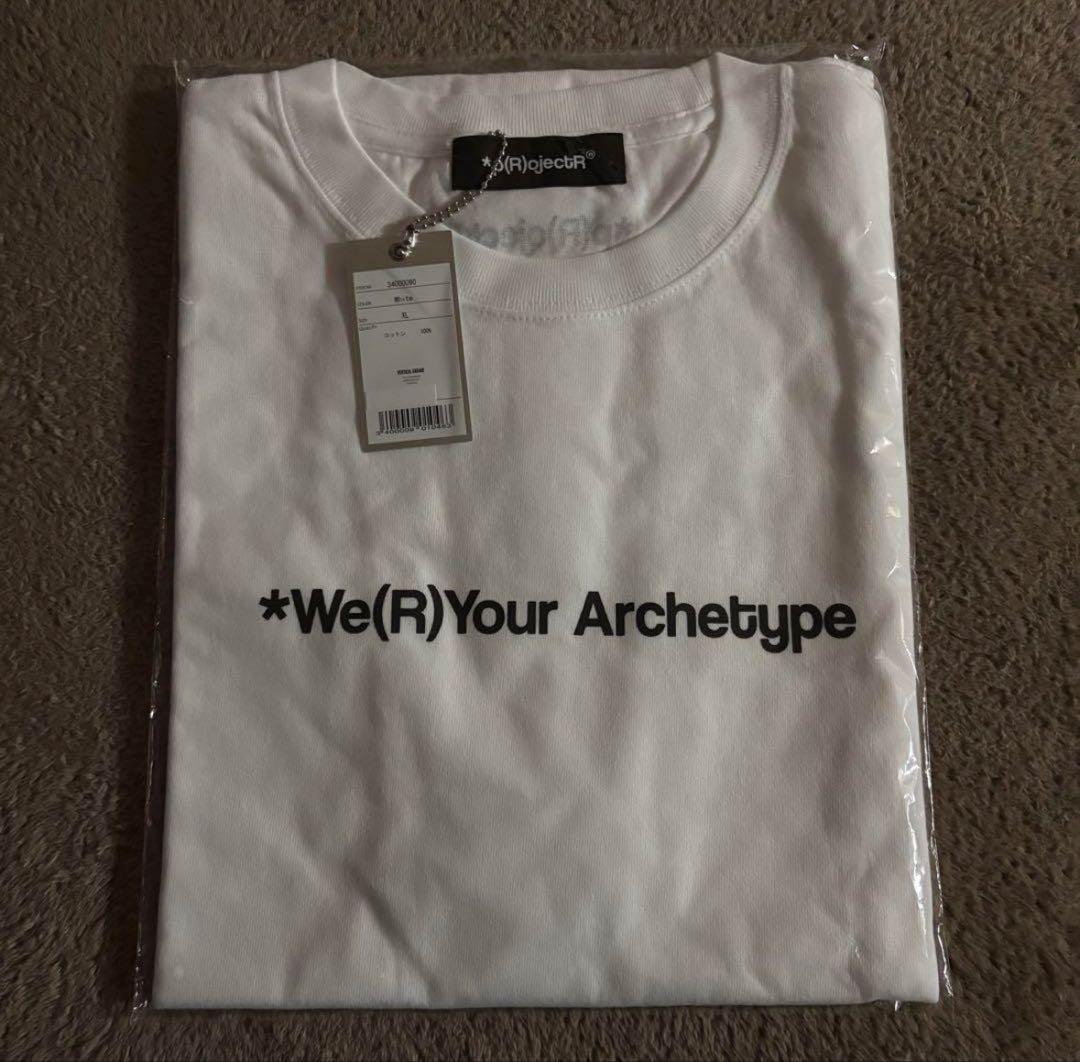 *p(R)ojectR® Slogan Tee SS ランペ　XLサイズ