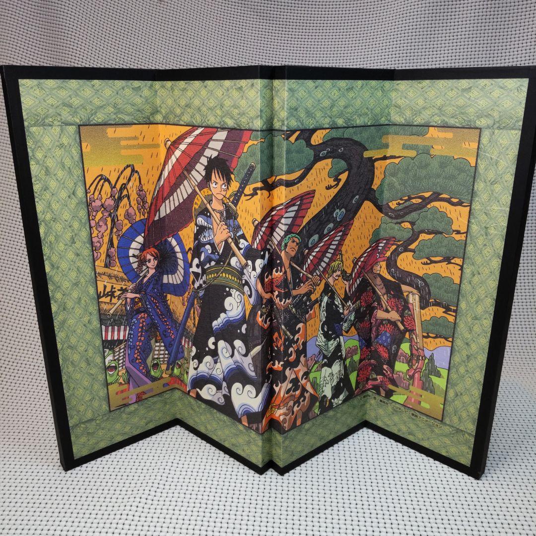 アニメキャラクター折りたたみ屏風