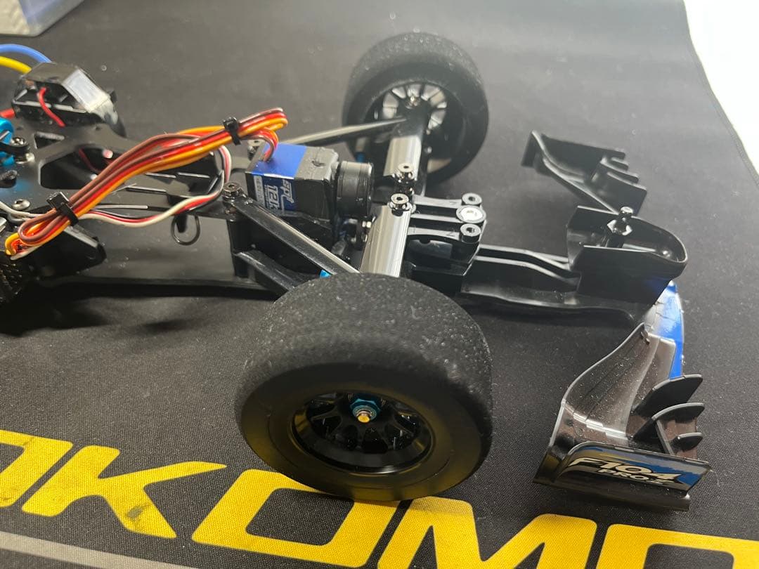 タミヤ　f104 メカあり　スポンジタイヤフルで付属