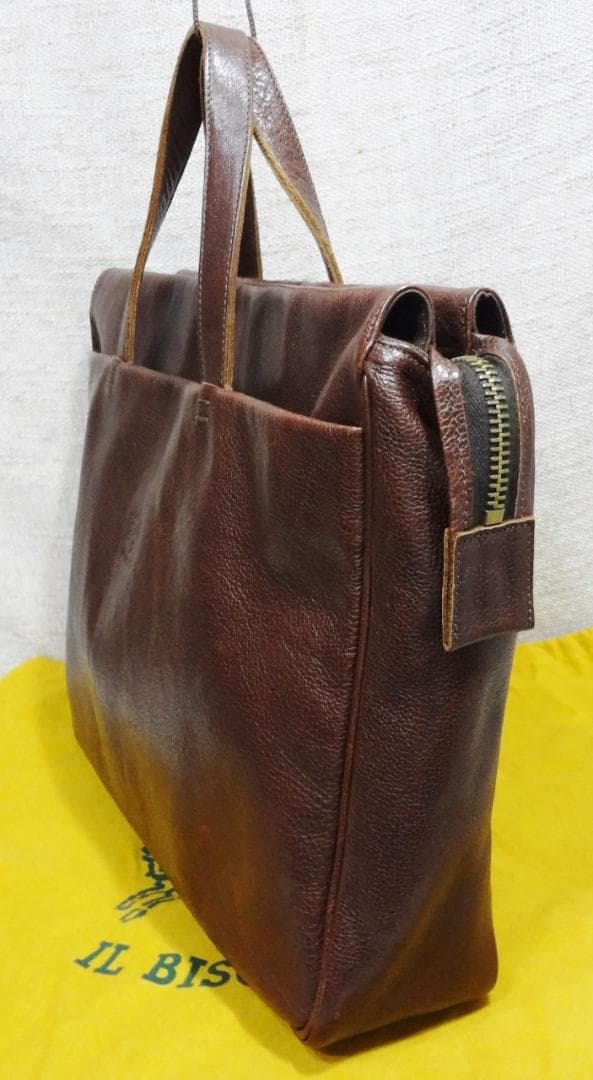 morigori【美品　希少】 IL BISONTE ビジネスバッグ