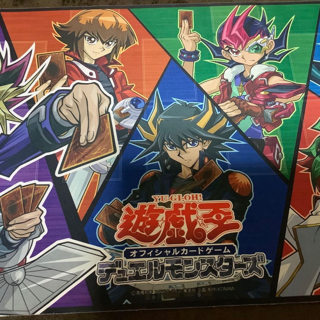 【中古】遊戯王 公式 主人公プレイマット　ジャンプビクトリーカーニバル A賞