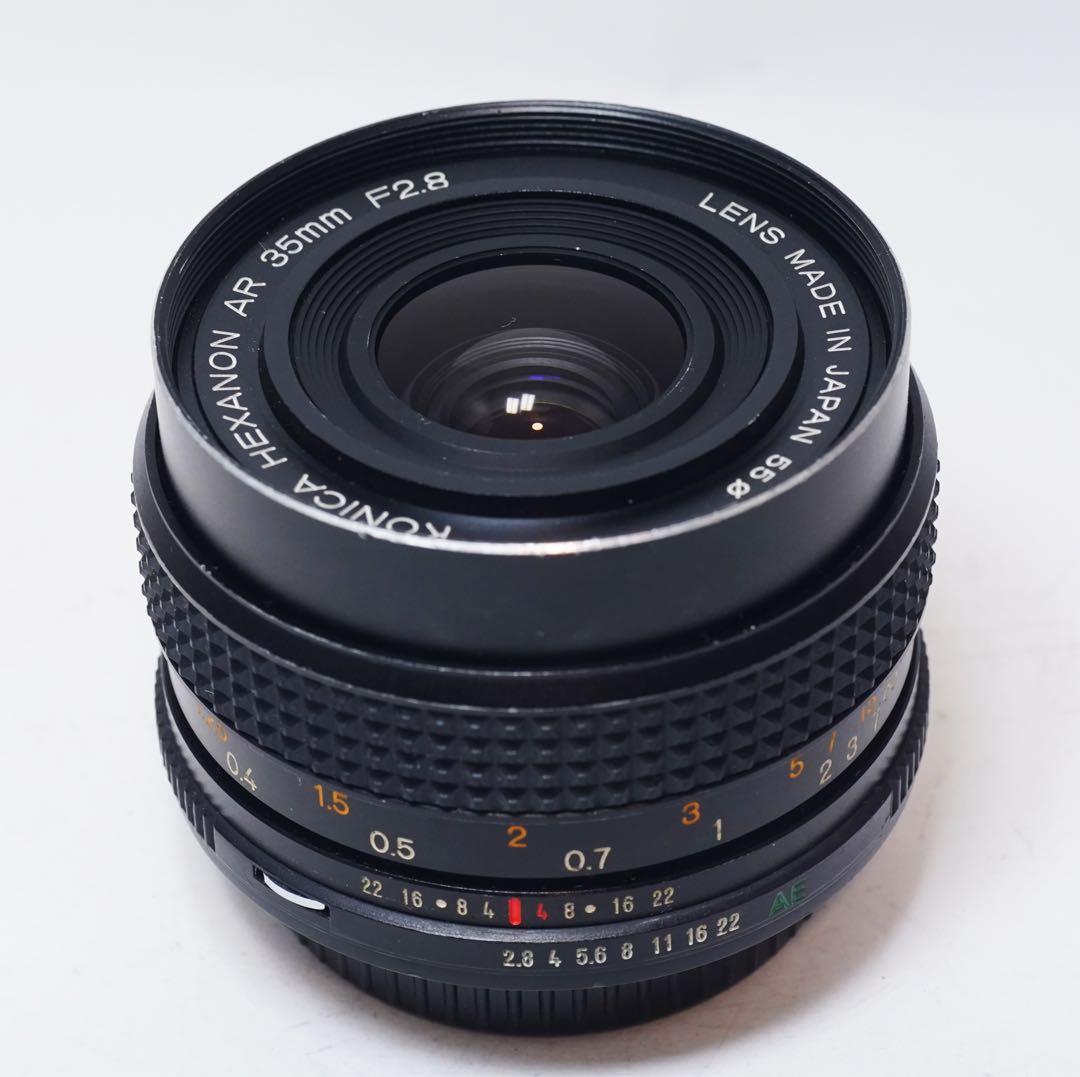 希少 KONICA HEXANON AR 35mm f2.8