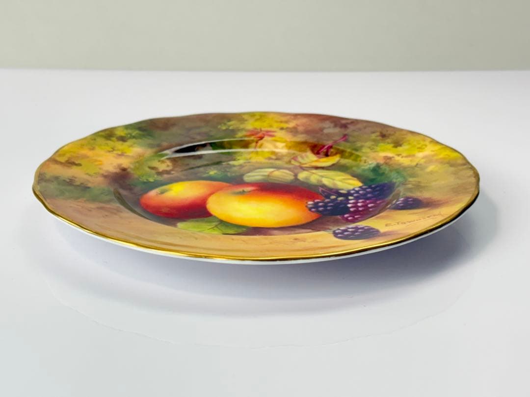 ロイヤル ウースター ペインテッド フルーツ プレートR7112332