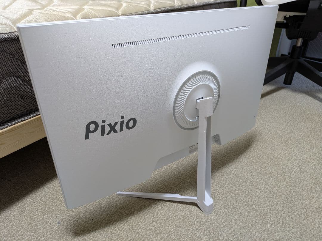 4K／160Hz ゲーミングモニター Pixio PX27U Wave 白色