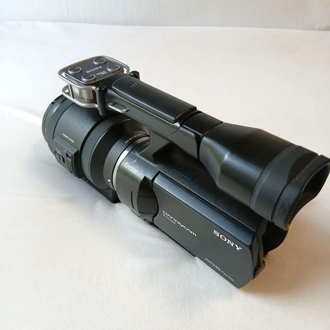 SONY レンズ交換式ビデオカメラ　NEX-VG30H　パワーズームレンズ付き