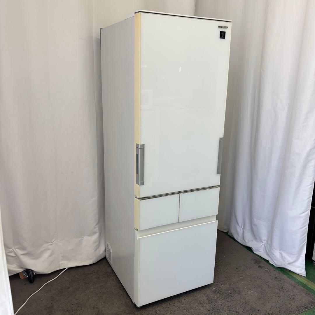 ⭕️設置無料⭕️　冷蔵庫　シャープ　大型　400ℓ級　両開ドア　中古　安い　綺麗