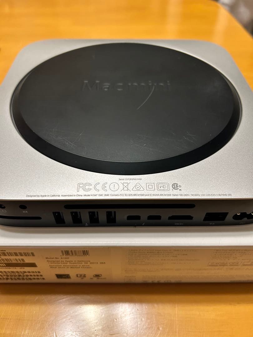 Macデスクトップ Mac mini (Late 2014)/A1347/i5/8GB/1TB