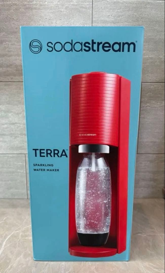 【新品未開封】ソーダストリーム テラ SSM1102 スターターセット レッド