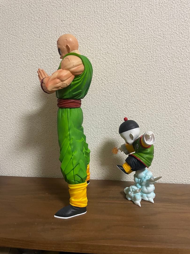 ドラゴンボール　天津飯&餃子 テンシンハン フィギュア リペイント 二次元