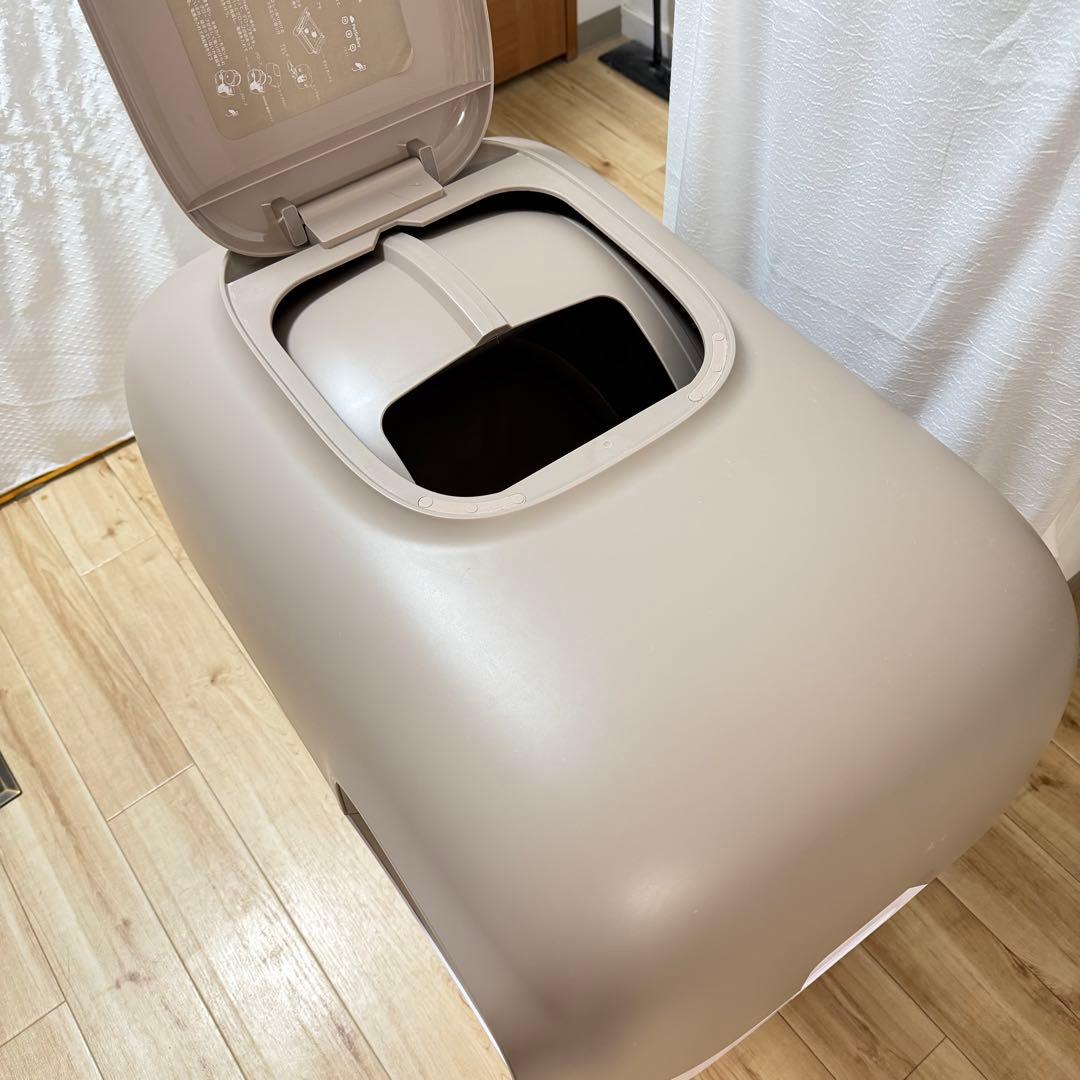 Pety 全自動猫トイレ ブラウン 未使用 ドーム型 多頭飼い
