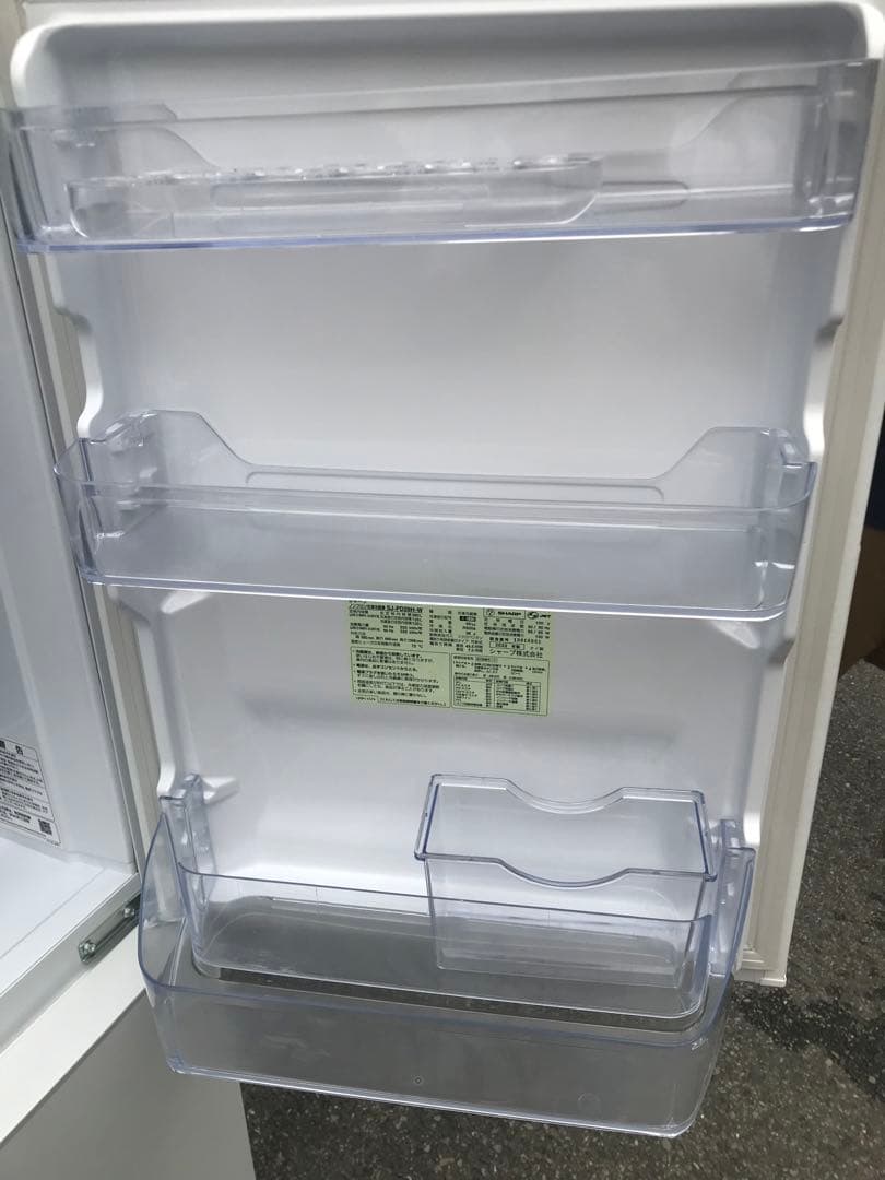 SHARP　ノンフロン冷凍冷蔵庫　2022年製　SJ-PD28H-W