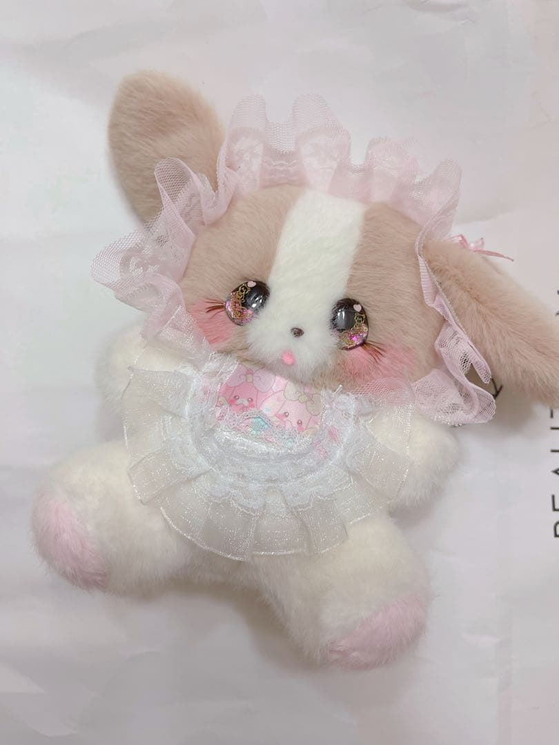 ハンドメイド サンリオ pream 作家 羊毛フェルト テディベア ぬいぐるみ