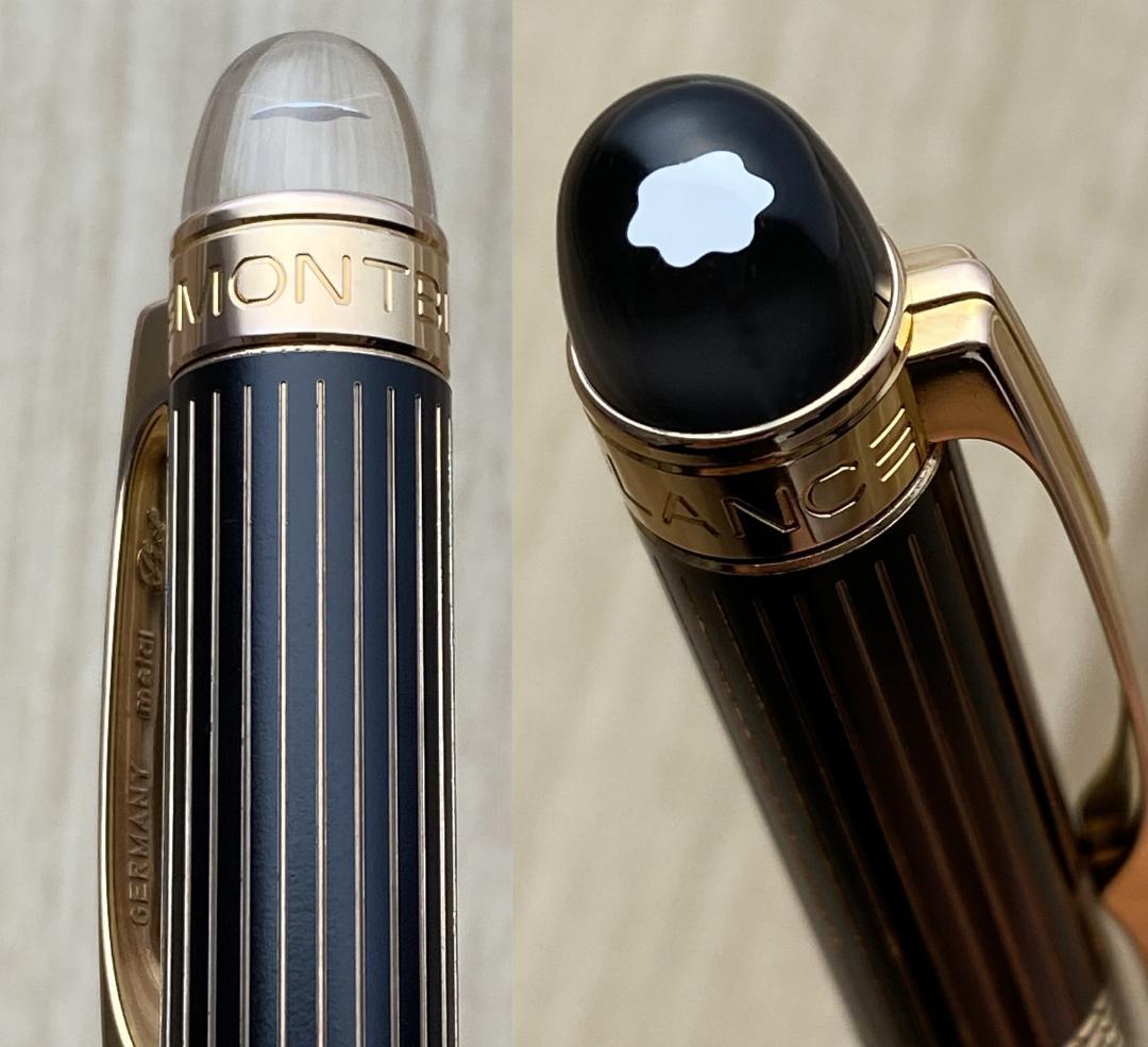 入手困難 美品 モンブラン スターウォーカー レッドゴールド メタル ボールペン