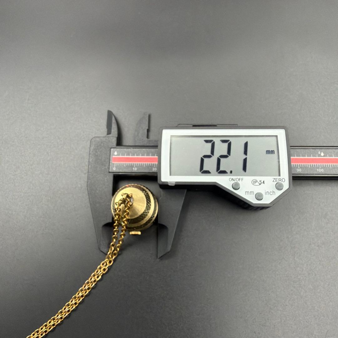 希少 SEIKO / セイコー 手巻き ペンダントウォッチ ゴールド×グリーン