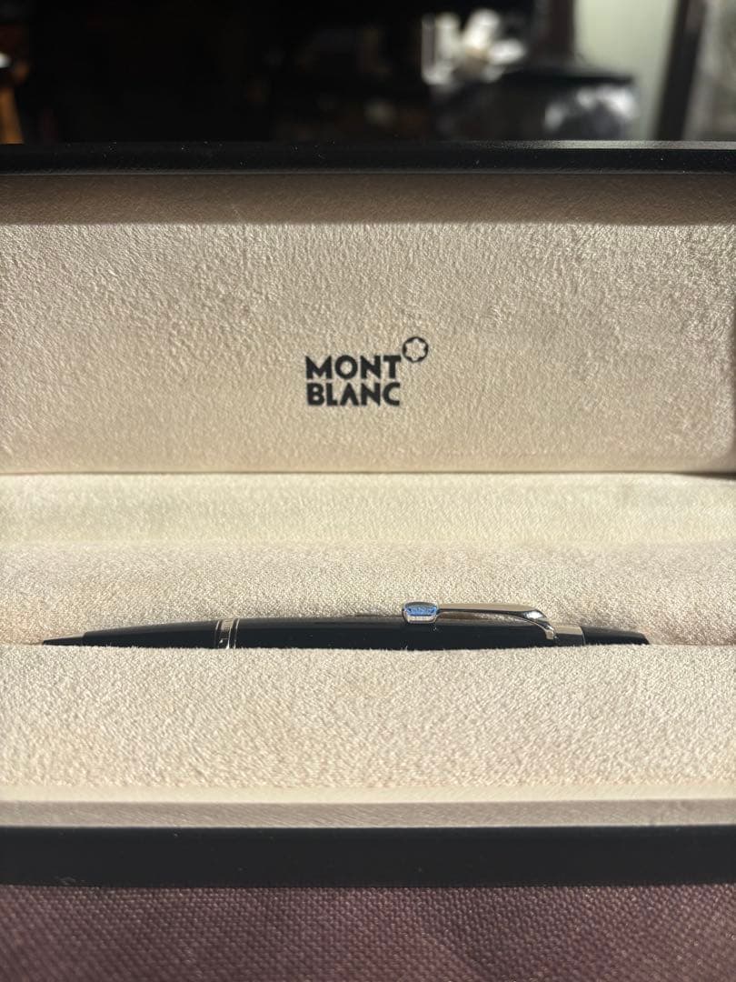 モンブラン ボエム ツイスト式ボールペン ブルーストーン 化粧箱付属