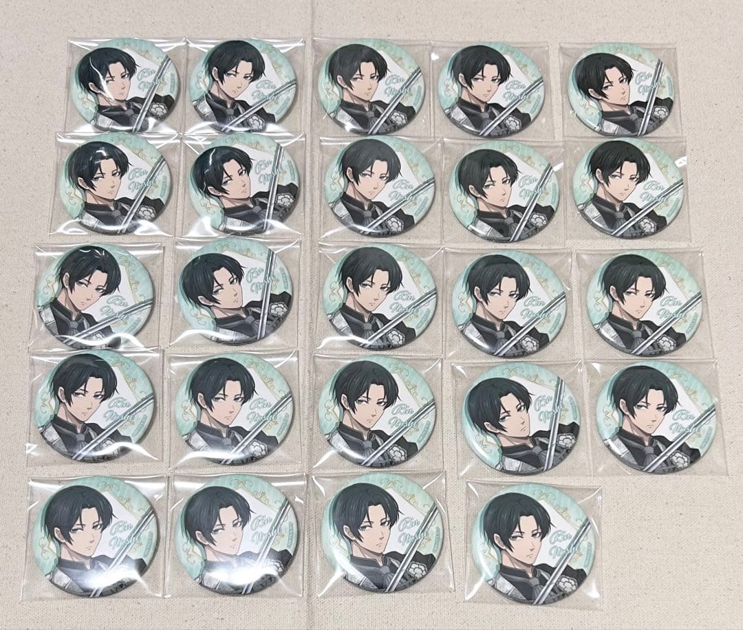 ブルーロック ブルロ 糸師凛 ノーブルstyle 缶バッジ