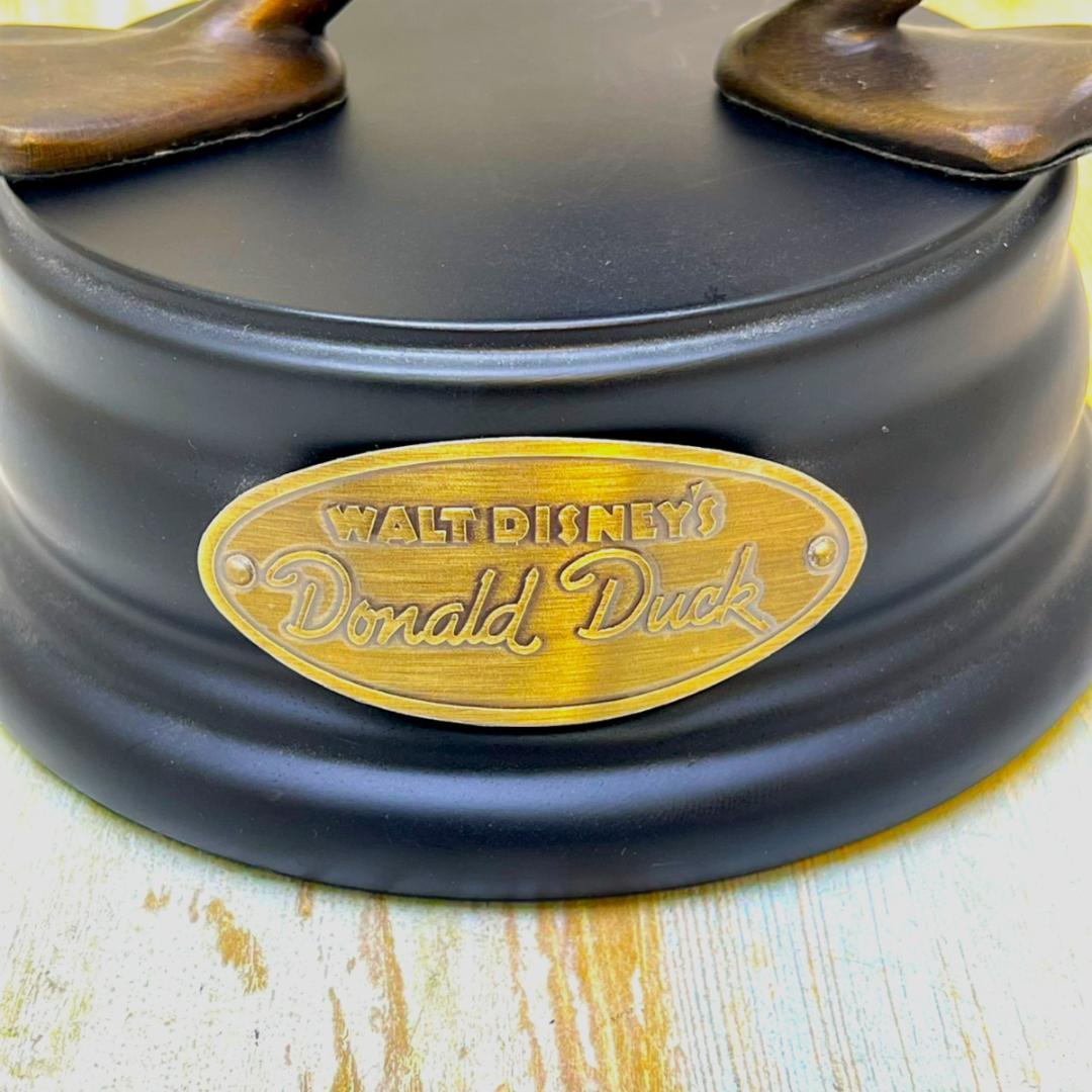 限定1000体★ドナルド ダック 生誕70周年記念 ブロンズ像 フィギュア