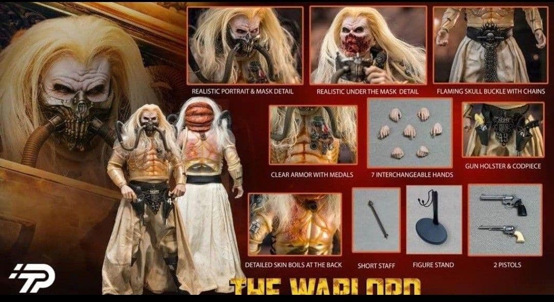 新品　1/6　イモータン・ジョー　アクションフィギュア　マッドマックス