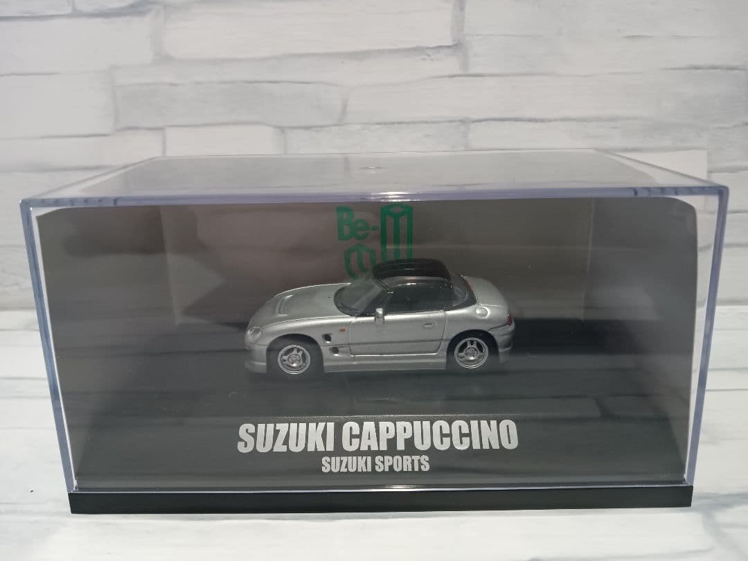 1/43 ホットワークス　スズキ スポーツ　カプチーノ　ミニカー　シルバー