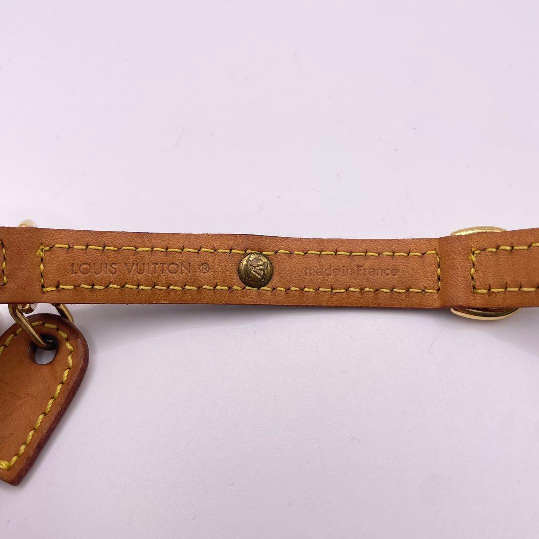 モノグラム コリエ バクスターPM ペット用 犬用 ドッグカラー 首輪 ブラウン