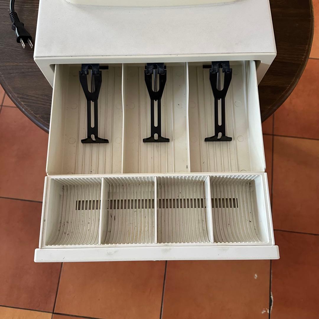 CLOVER 100LC レジスター 鍵・取説・スペア仕切り板付 動作確認済み