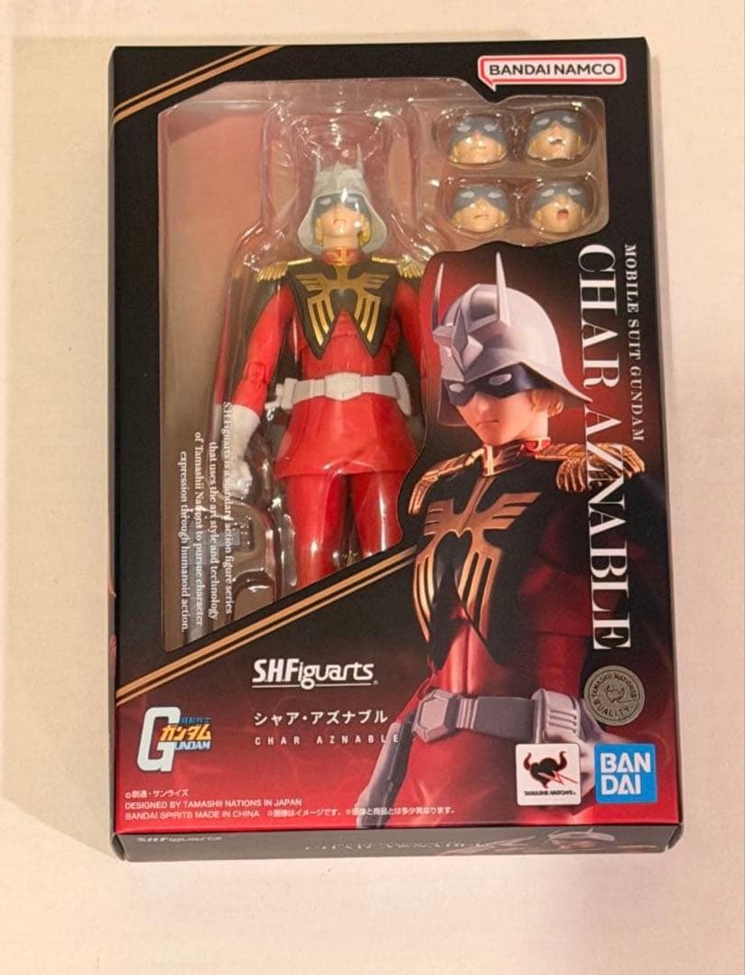 ★新品未開封 S.H.Figuarts シャア・アズナブル フィギュア