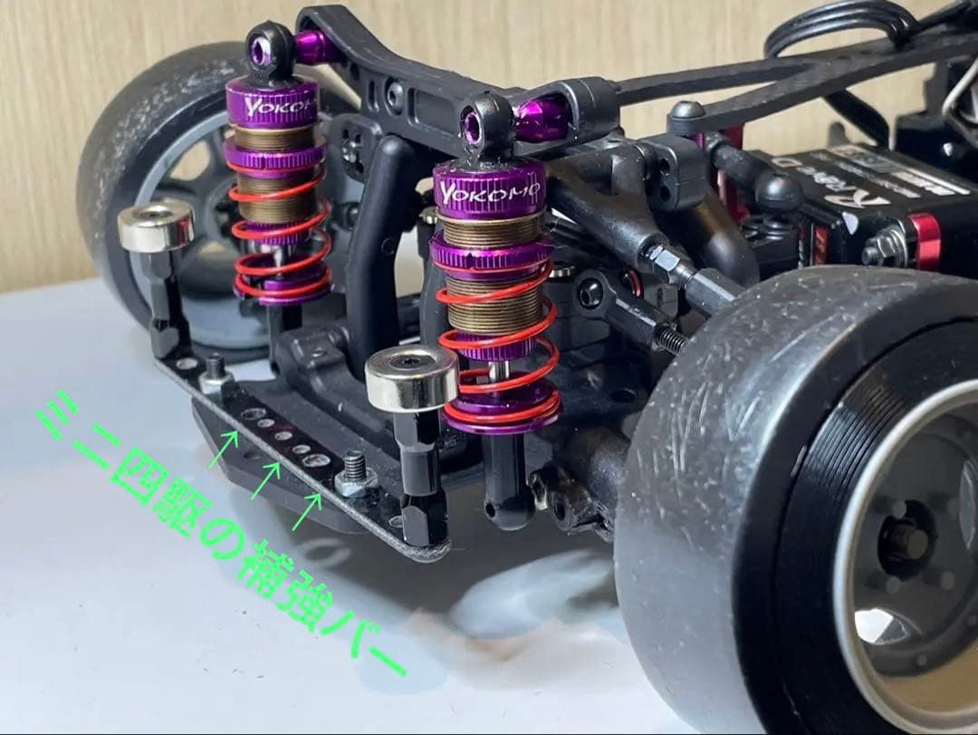 AE86 エンジンルーム　取付方法