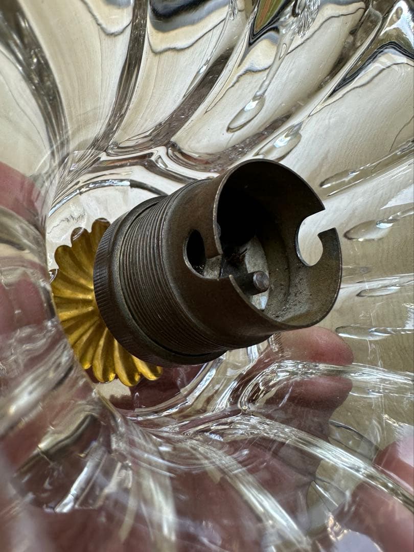 ＊ラスト1個＊ フランス アンティーク 大きな可愛いお花のミニシャンデリア＊