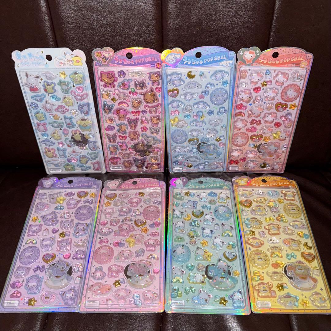 元旦値下げ中‼️ 【正規品】サンリオ うるちゅる ポップシール ベビー 日焼け